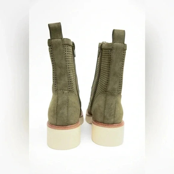MIA "Haven" Combat Boot Suede NWOB - Picture 4 of 6